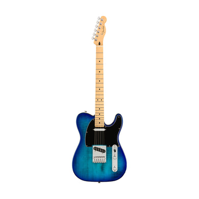 [PREORDER] Fender Limited Edition Player Plus Top Telecaster Electric Guitar, Maple FB, Blue Burst