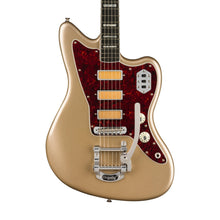 [PREORDER] Fender Gold Foil Jazzmaster Electric Guitar, Ebony FB, Shoreline Gold