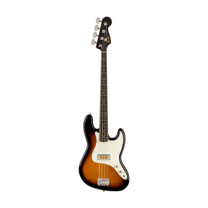 [PREORDER] Fender Gold Foil Jazz Bass 4-String Bass Guitar, Ebony FB, 2-Color Sunburst