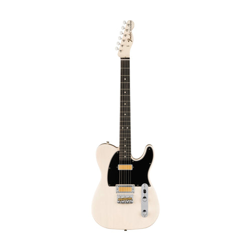 [PREORDER] Fender Gold Foil Telecaster Electric Guitar, Ebony FB, White Blonde