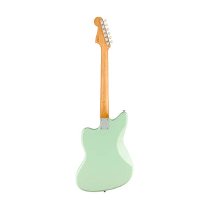 Fender Noventa Jazzmaster Electric Guitar, Maple FB, Surf Green