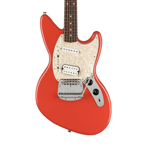 [PREORDER 2 WEEKS] Fender Kurt Cobain Jag-Stang Electric Guitar, RW FB, Fiesta Red