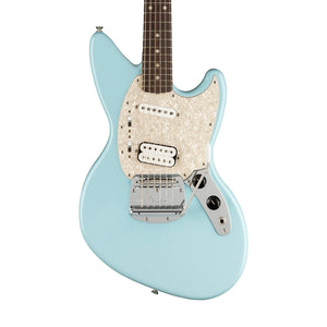 Fender Kurt Cobain Jag-Stang Electric Guitar, RW FB, Sonic Blue