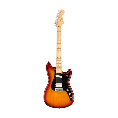 [PREORDER 2 WEEKS] Fender Player Duo-Sonic HS Electric Guitar, Maple FB, Sienna Sunburst
