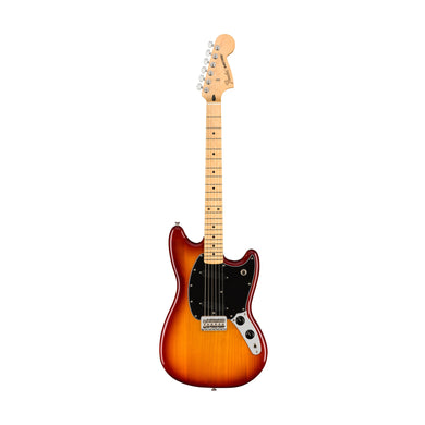 [PREORDER 2 WEEKS] Fender Player Mustang Electric Guitar, Maple FB, Sienna Sunburst
