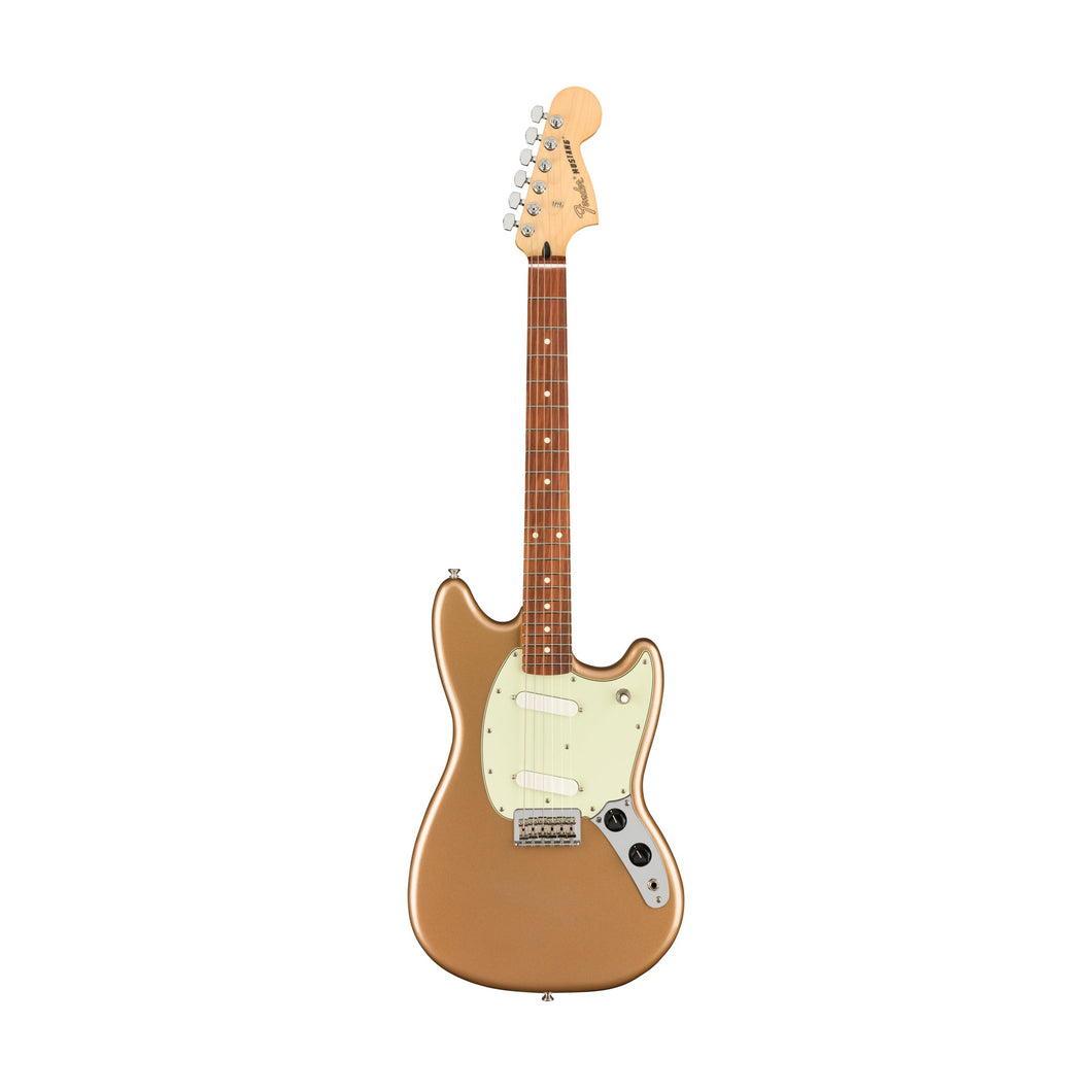 [PREORDER 2 WEEKS] Fender Player Mustang Electric Guitar, Pau Ferro FB, Firemist Gold