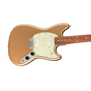 [PREORDER 2 WEEKS] Fender Player Mustang Electric Guitar, Pau Ferro FB, Firemist Gold