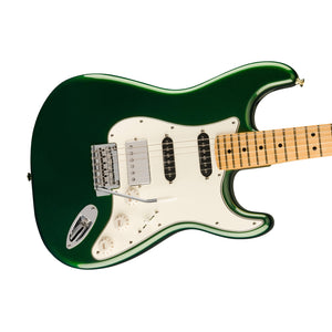 Fender Limited Edition Player HSS Stratocaster Electric Guitar, Maple FB, British Racing Green