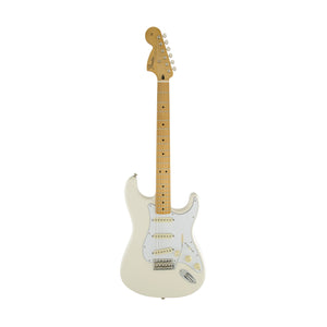 Fender Jimi Hendrix Stratocaster Electric Guitar, Maple FB, Olympic White