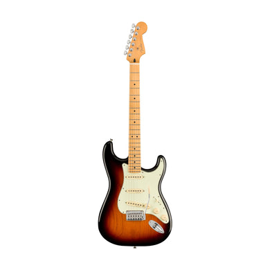 [PREORDER 2 WEEKS] Fender Player Plus Stratocaster Electric Guitar, Maple FB, 3-Color Sunburst