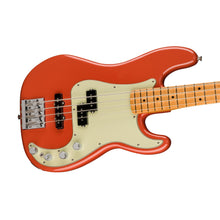 [PREORDER] Fender Player Plus Active Precision Bass Guitar, Maple FB, Fiesta Red