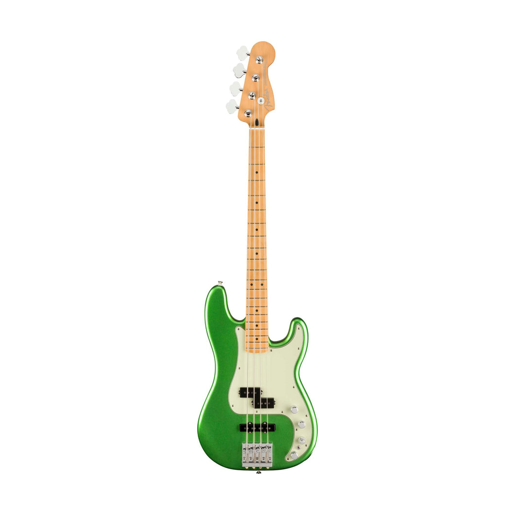 [PREORDER] Fender Player Plus Precision Bass Guitar, Maple FB, Cosmic Jade
