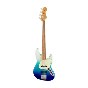 [PREORDER] Fender Player Plus Jazz Bass Guitar, PF FB, Belair Blue