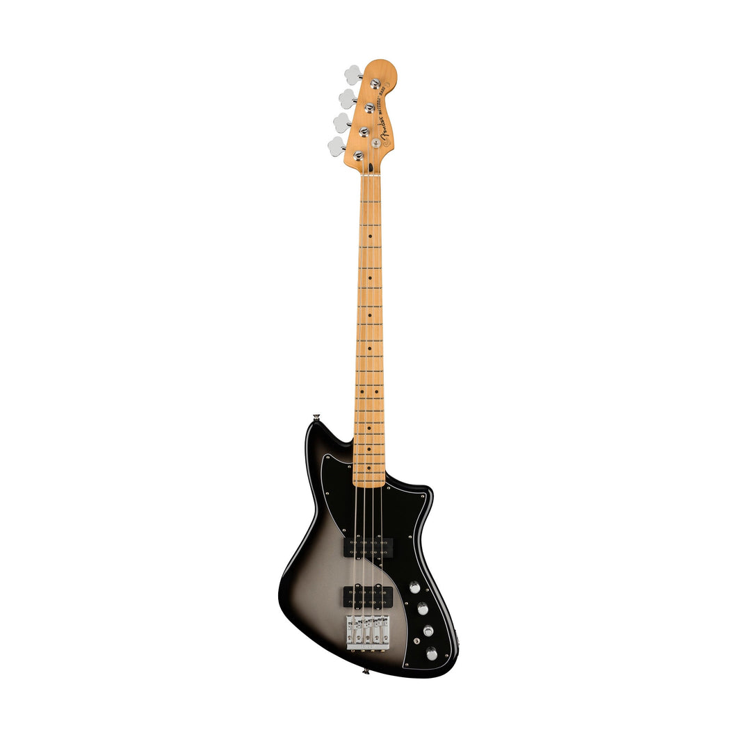 [PREORDER] Fender Player Plus Active Meteora Bass Guitar, Silverburst