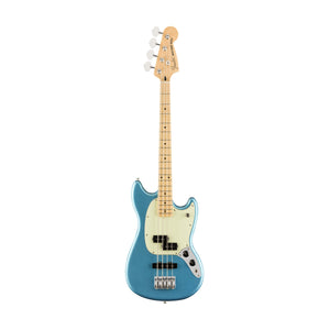 [PREORDER] Fender Limited Edition Player Mustang Bass PJ Guitar, Maple FB, Lake Placid Blue