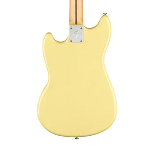 [PREORDER] Fender Limited Edition Player Mustang Bass PJ Guitar, Maple FB, Canary Yellow