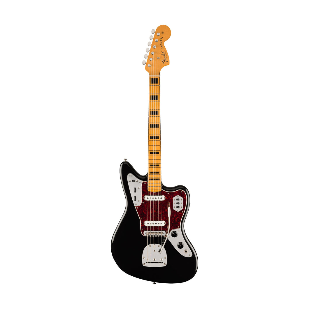 [PREORDER] Fender Vintera II 70s Jaguar Electric Guitar, Maple FB, Black