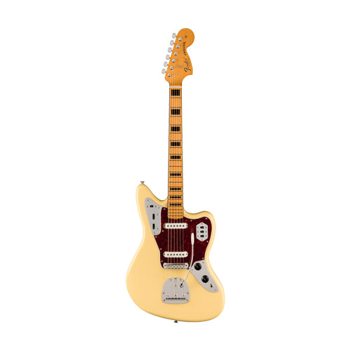 [PREORDER] Fender Vintera II 70s Jaguar Electric Guitar, Maple FB, Vintera White