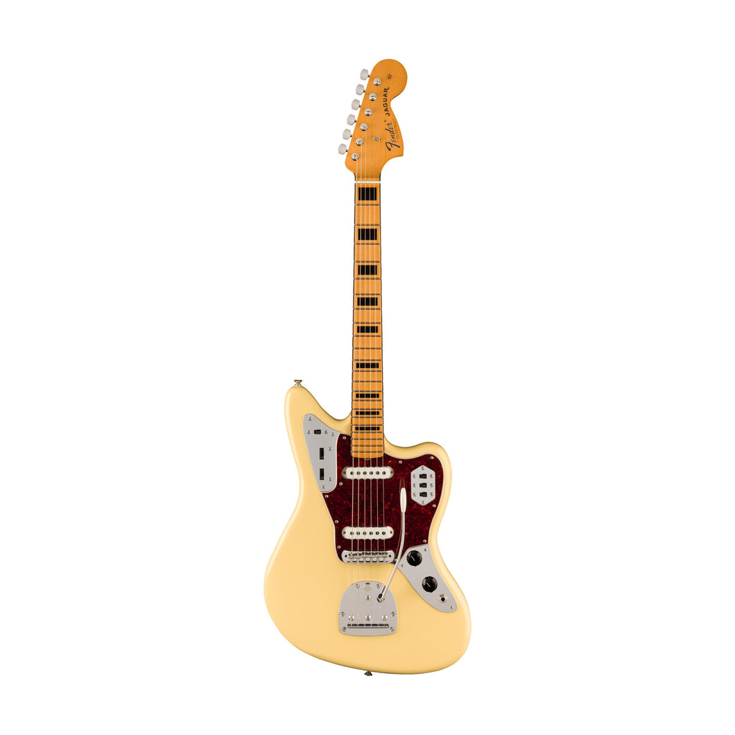 [PREORDER] Fender Vintera II 70s Jaguar Electric Guitar, Maple FB, Vintera White