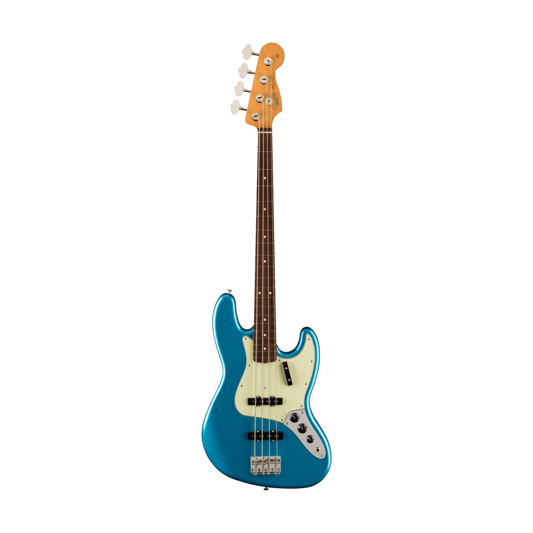 [PREORDER] Fender Vintera II 60s Jazz Bass Guitar, RW FB, Lake Placid Blue