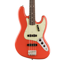 [PREORDER] Fender Vintera II 60s Jazz Bass Guitar, RW FB, Fiesta Red