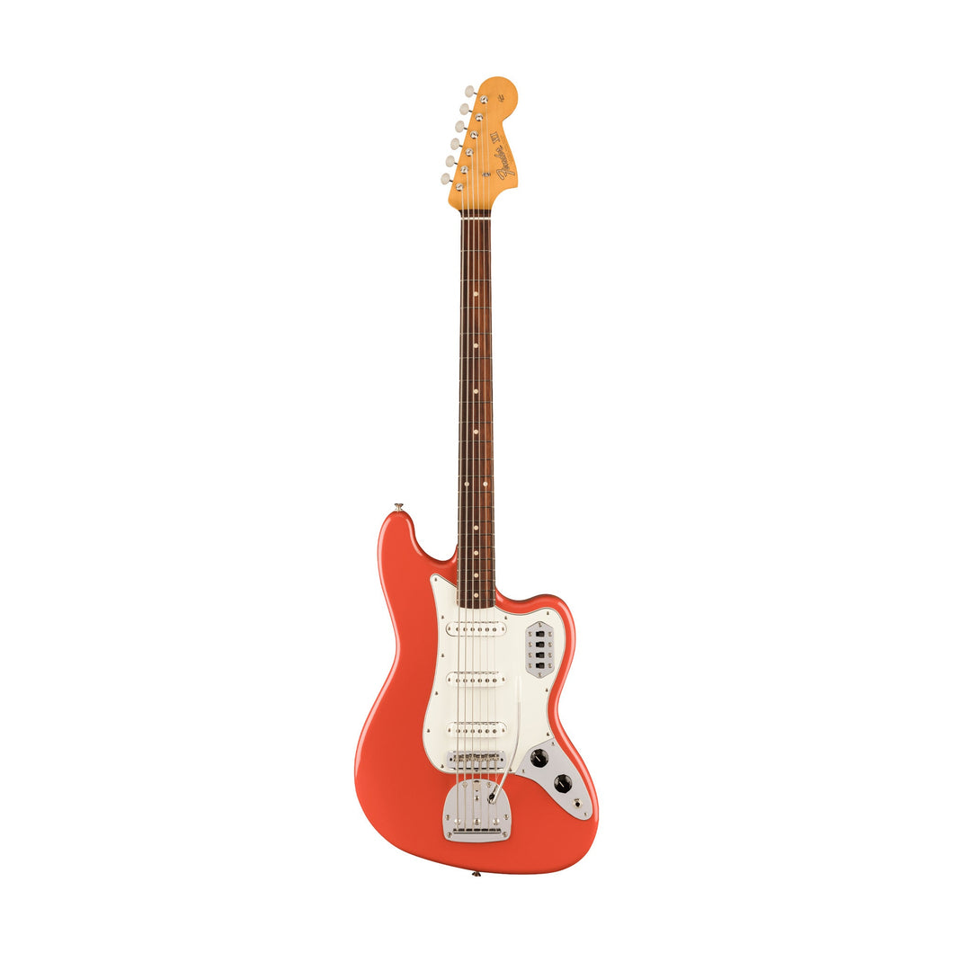 [PREORDER] Fender Vintera II 60s Bass VI Electric Guitar, RW FB, Fiesta Red