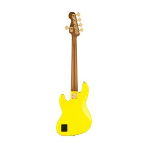 [PREORDER] Fender MonoNeon Jazz Bass V Guitar, Fluorescent Yellow