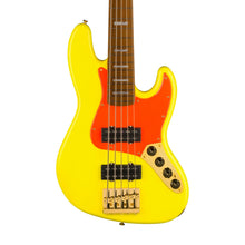 [PREORDER] Fender MonoNeon Jazz Bass V Guitar, Fluorescent Yellow