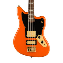 [PREORDER] Fender Ltd Ed Mike Kerr Jaguar Bass Guitar, RW FB, Tiger's Blood Orange