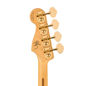 [PREORDER] Fender Ltd Ed Mike Kerr Jaguar Bass Guitar, RW FB, Tiger's Blood Orange