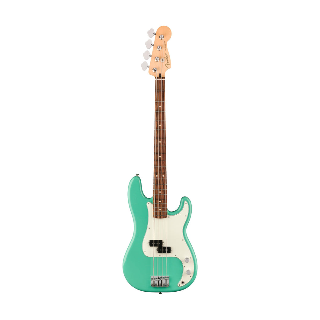 [PREORDER] Fender Player Precision Bass Electric Guitar, Pau Ferro FB, Sea Foam Green