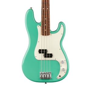 [PREORDER] Fender Player Precision Bass Electric Guitar, Pau Ferro FB, Sea Foam Green