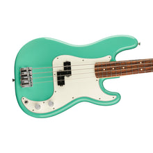 [PREORDER] Fender Player Precision Bass Electric Guitar, Pau Ferro FB, Sea Foam Green