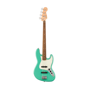 [PREORDER] Fender Player Jazz Bass Electric Guitar, Pau Ferro FB, Sea Foam Green
