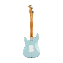 Fender Ltd Ed Vintera Road Worn 50s HSS Stratocaster Electric Guitar, Maple FB, Sonic Blue