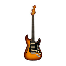 [PREORDER] Fender Limited Edition American Suona Stratocaster Thinline Electric Guitar, Ebony FB, Violin Burst