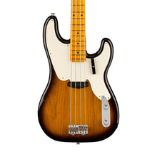 [PREORDER 2 WEEKS] Fender American Vintage II 54 Precision Bass Electric Guitar, Maple FB, 2-Tone Sunburst