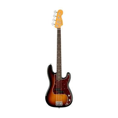 [PREORDER] Fender American Professional II Precision Bass Electric Guitar, RW FB, 3-Tone Sunburst