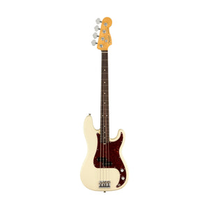 [PREORDER] Fender American Professional II Precision Bass Electric Guitar, RW FB, Olympic White
