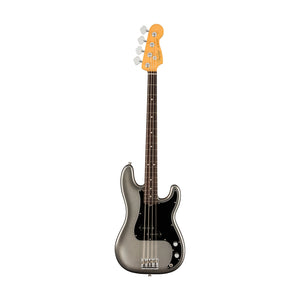 [PREORDER 2 WEEKS] Fender American Professional II Precision Bass Electric Guitar, RW FB, Mercury