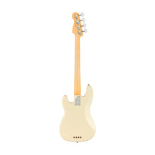 [PREORDER 2 WEEKS] Fender American Professional II Precision Bass Electric Guitar, Maple FB, Olympic White