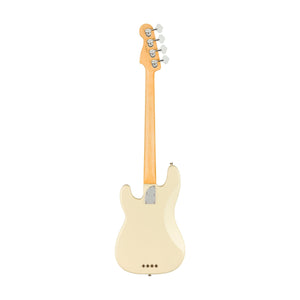 [PREORDER 2 WEEKS] Fender American Professional II Precision Bass Electric Guitar, Maple FB, Olympic White