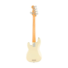 Fender American Professional II Precision Bass V Electric Guitar, RW FB, Olympic White