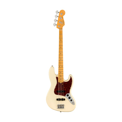 [PREORDER 2 WEEKS] Fender American Professional II Jazz Bass Electric Guitar, Maple FB, Olympic White