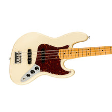 [PREORDER 2 WEEKS] Fender American Professional II Jazz Bass Electric Guitar, Maple FB, Olympic White