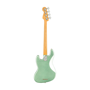 Fender American Professional II Jazz Bass Electric Guitar, Maple FB, Mystic Surf Green