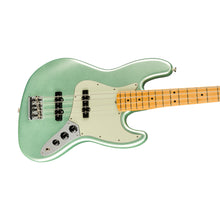 Fender American Professional II Jazz Bass Electric Guitar, Maple FB, Mystic Surf Green