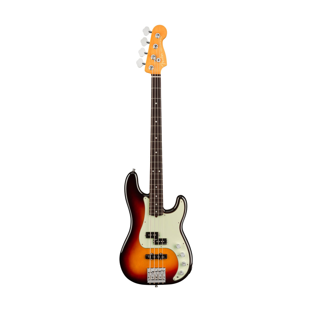 [PREORDER] Fender American Ultra Precision Bass Guitar, RW FB, Ultraburst