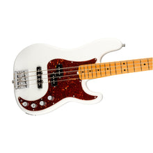 [PREORDER 2 WEEKS] Fender American Ultra Precision Bass Guitar, Maple FB, Arctic Pearl