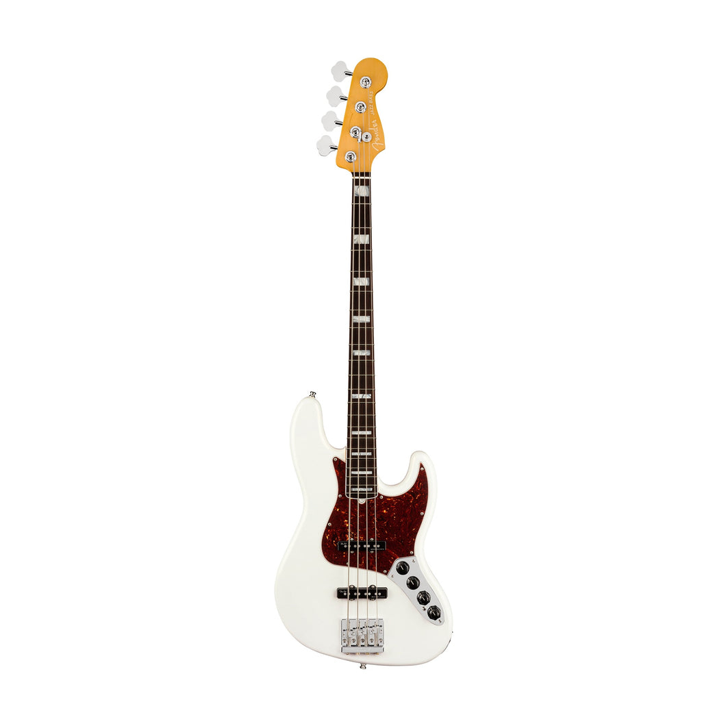 [PREORDER 2 WEEKS] Fender American Ultra Jazz Bass Guitar, RW FB, Arctic Pearl